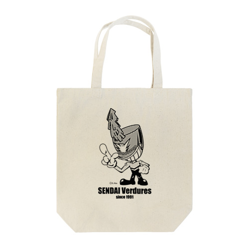 ばでゅ君（モノクロ） Tote Bag