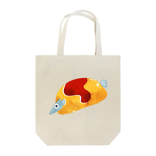 魚まるごとオムレツ Tote Bag