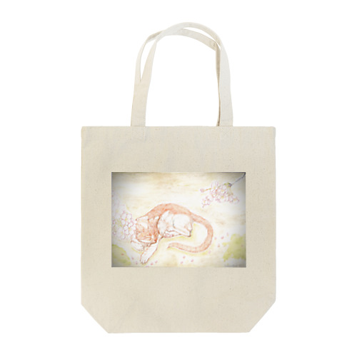 眠猫 Tote Bag