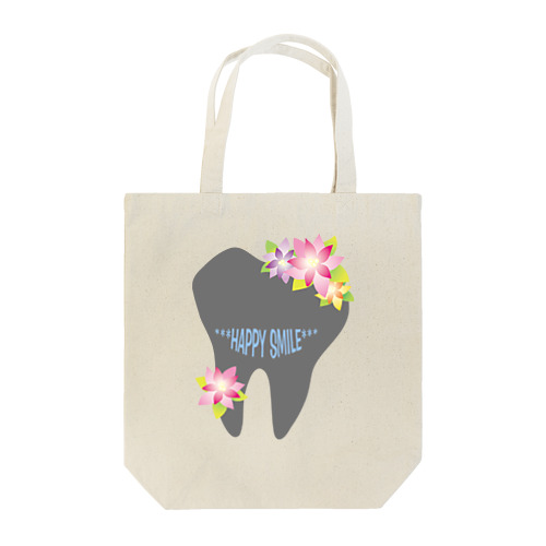 HAPPY SMILE グレーversion Tote Bag