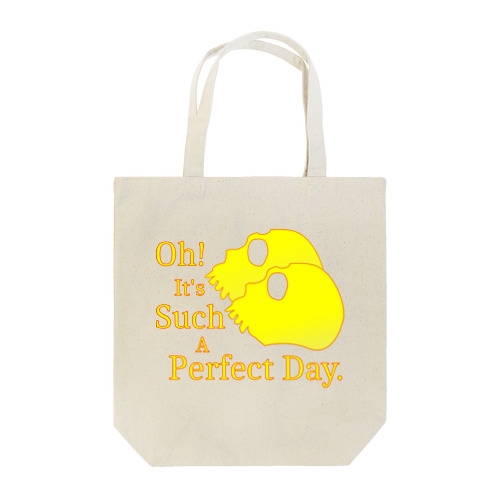 Oh! It's Such A Perfectday.（黄色） トートバッグ