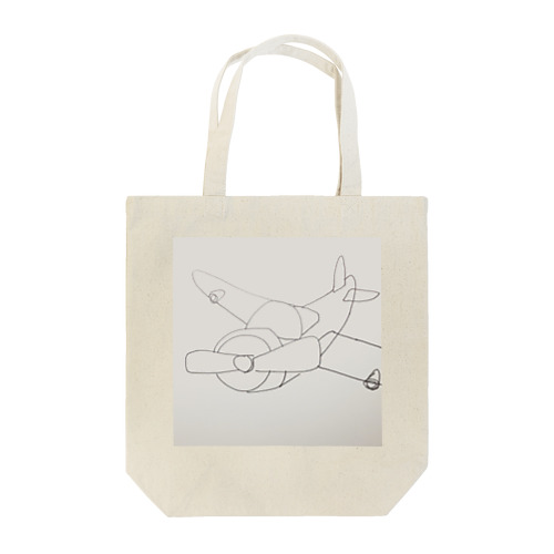 飛行機 Tote Bag