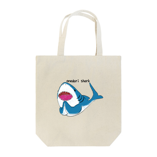 onedari shark Tote Bag