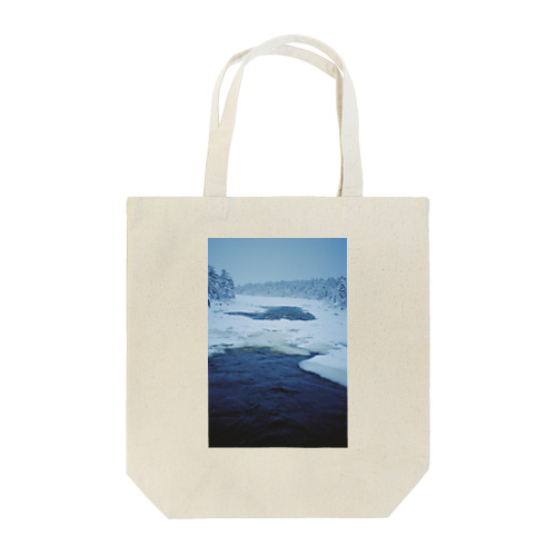 Wriggilng stream Tote Bag