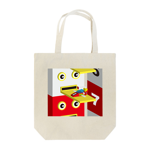 SUPER 3D PRINT ROBOT Tote Bag