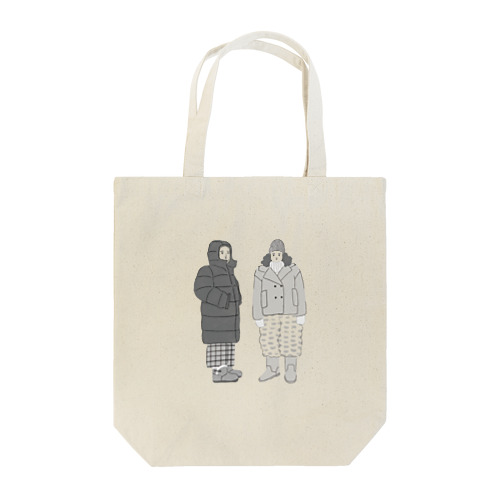 冬の女性たち Tote Bag