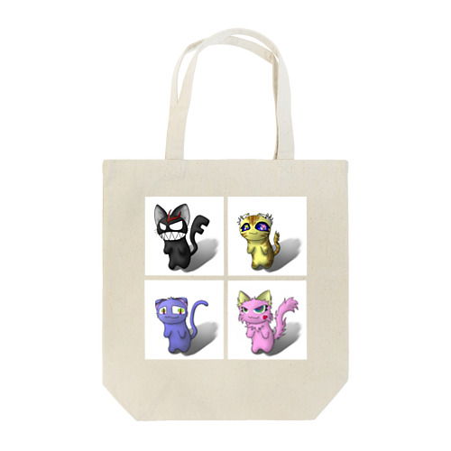 猫しゅーごー！ Tote Bag