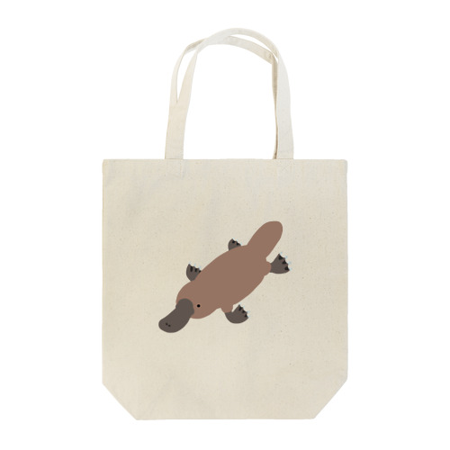 ナナメなカモノハシ Tote Bag