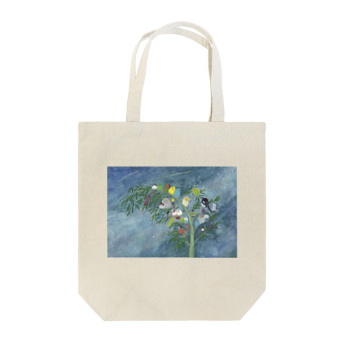 七夕インコたち Tote Bag