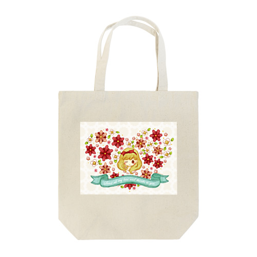 母の日に、愛と感謝を。赤 Tote Bag