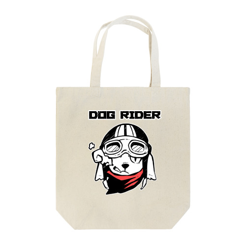 Dog Rider Tote Bag