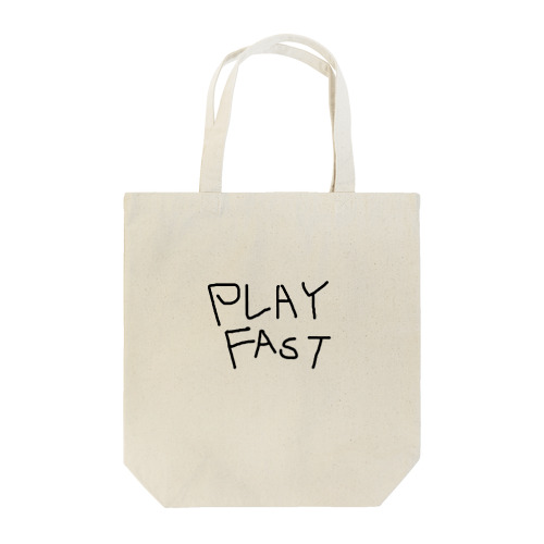 playfast Tote Bag