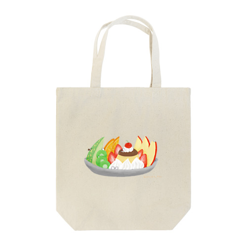 おばけとプリンアラモード Tote Bag