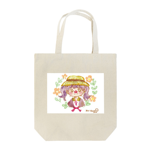 麦わら帽子の女の子シリーズ。 Tote Bag