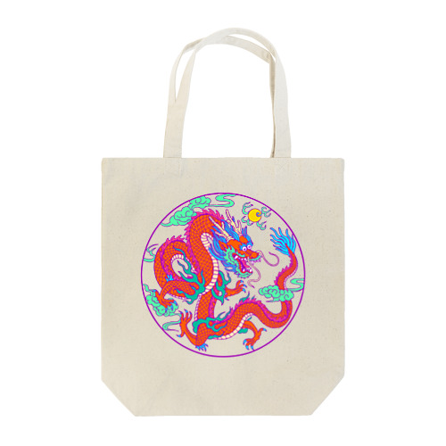 龍(ホワイト) Tote Bag