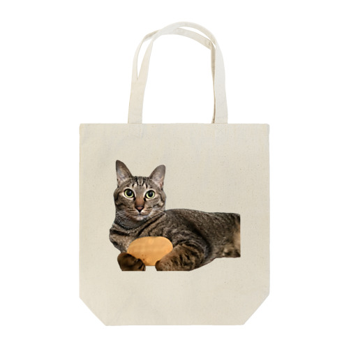 『猫に小判』オレはニャン蔵 Tote Bag