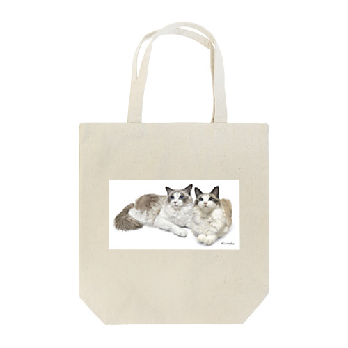 ラグドールのアル君レオ君 Tote Bag