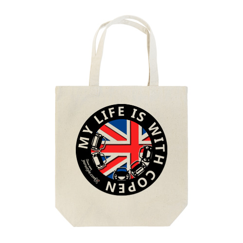 MY LIFE IS WITH COPEN-01｜ユルスタ Tote Bag