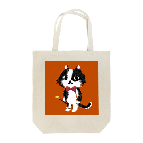 猫毛ねこの国の住人　ステッキ Tote Bag