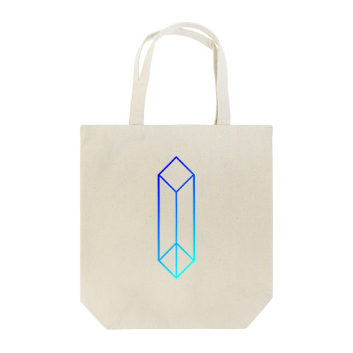 直方体:青 Tote Bag