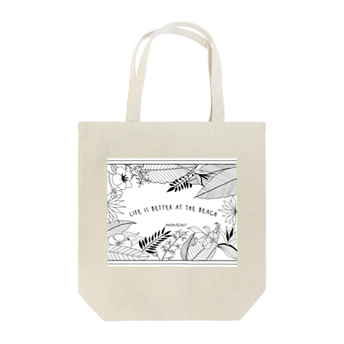 Life is better at the beach Tote Bag
