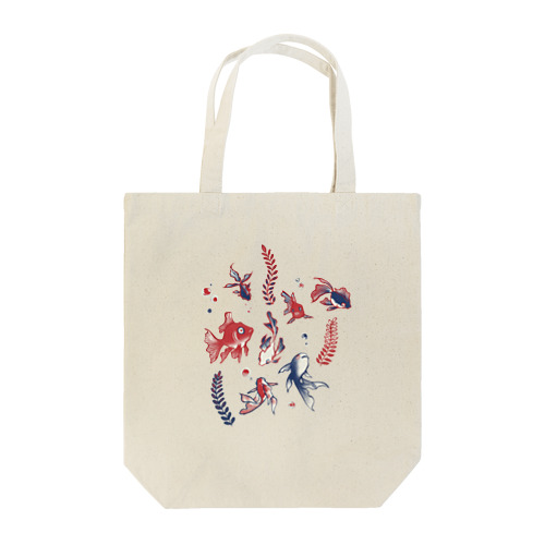 【日本レトロ#27】金魚 Tote Bag