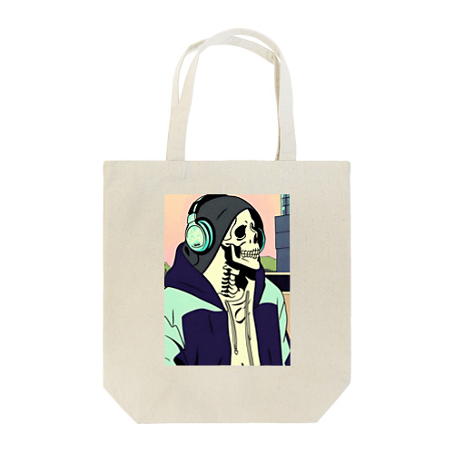 おしゃれなガイコツ Tote Bag