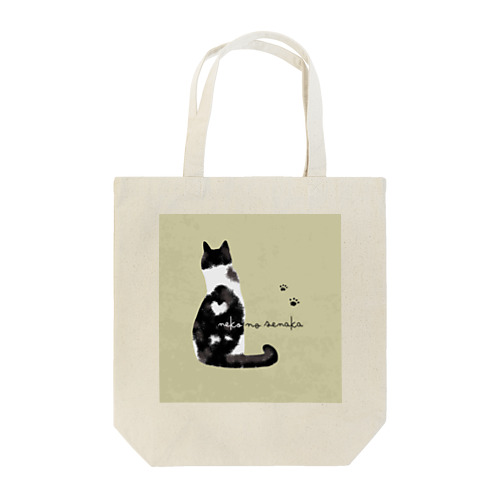 黒ブチさんの後ろ姿 Tote Bag