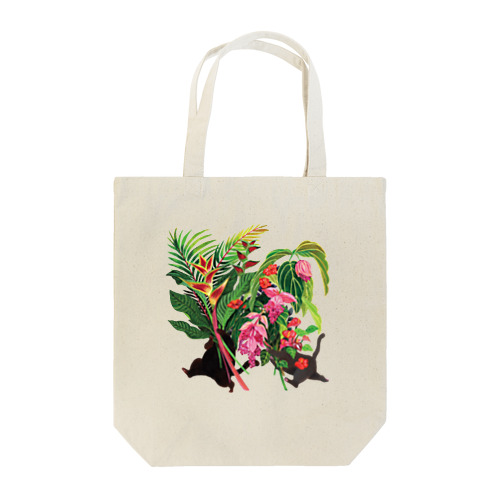 植物を抱えて Tote Bag