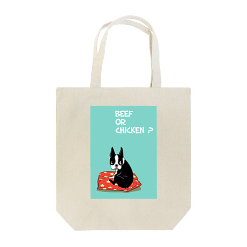 BEEF OR CHICKEN ? Tote Bag