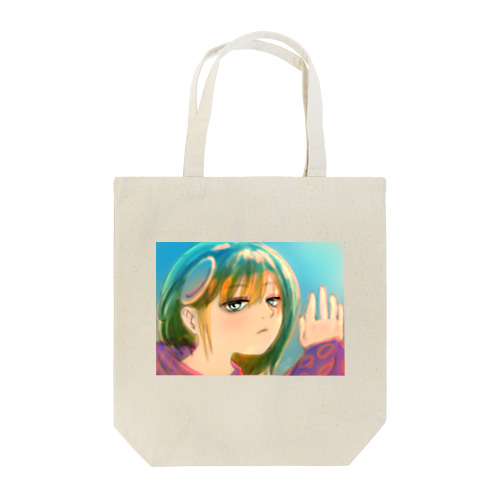 【くらげのくらー】道中のみどりさん Tote Bag