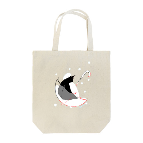 雪の日。 Tote Bag