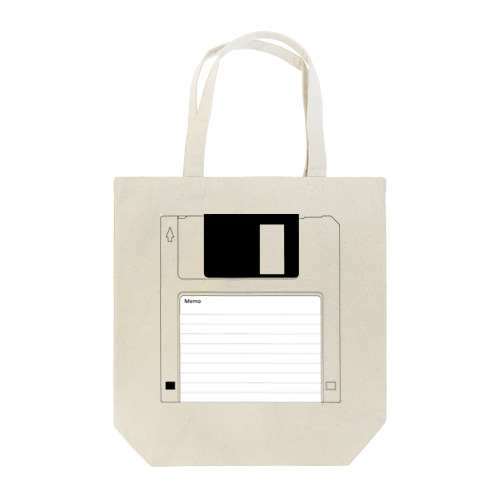 floppy disk 3.5inch トートバッグ