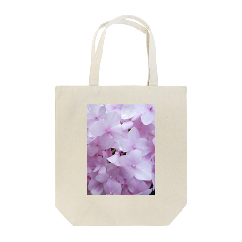 ピンクの紫陽花。 Tote Bag