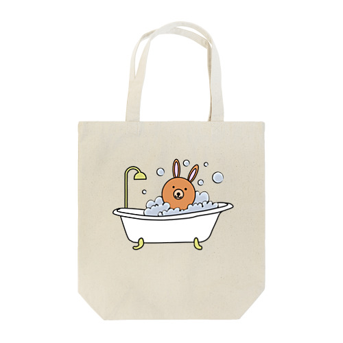 うさ熊ちゃんバスタイム Tote Bag