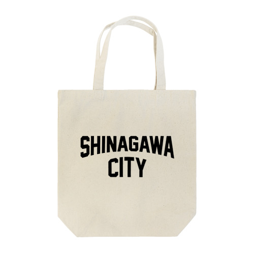 品川区 SHINAGAWA CITY ロゴブラック Tote Bag