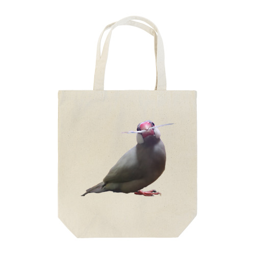 羽持ち文鳥くん Tote Bag