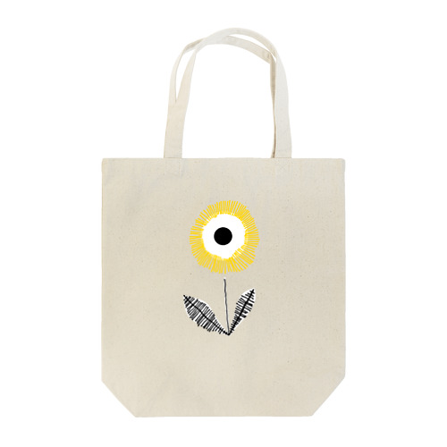 フラワーデザイン「YELLOW FLOWER」 Tote Bag