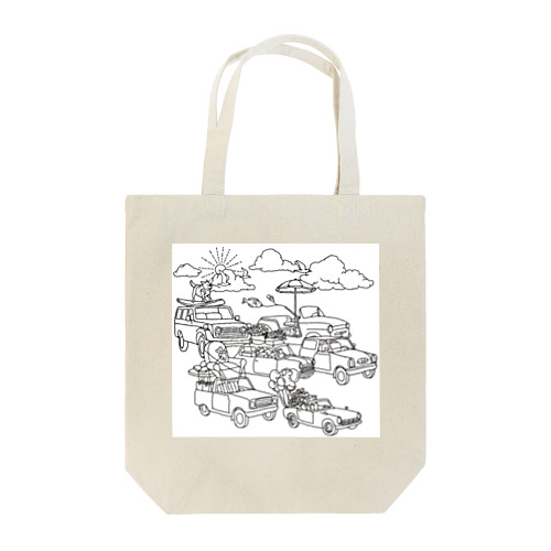 くるまたち Tote Bag