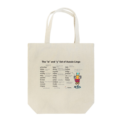 Aussie Lingo Tote Bag