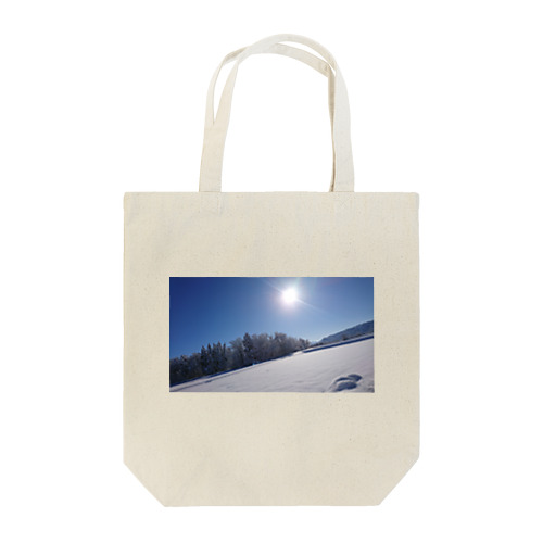 雪化粧 Tote Bag