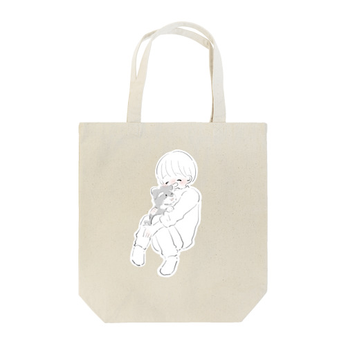 シュナちゃんと女の子 Tote Bag