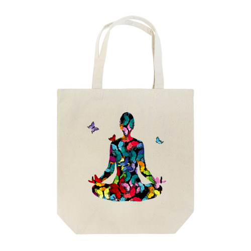 蝶々　ヨギーニ Tote Bag