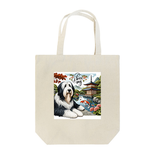 ビアデッドコリーの日本風景コレクション Tote Bag