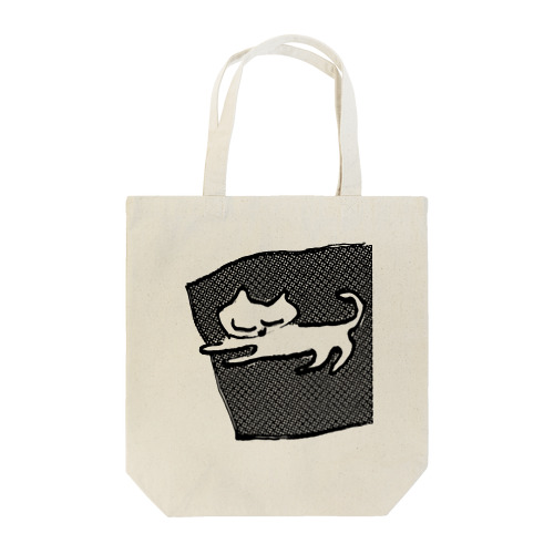 座布団猫 Tote Bag