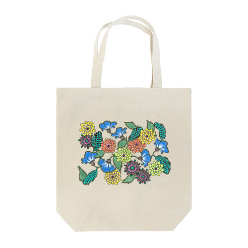 Hanae Vine Flower Tote Bag