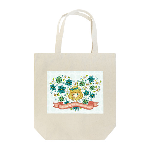 母の日に、愛と感謝を。青 Tote Bag