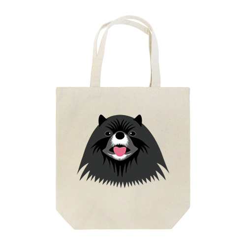 ワイルド黒ポメ　 Tote Bag