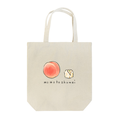 桃と焼売 Tote Bag