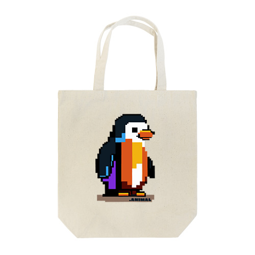 ドットペンギン　ききかえす ver Tote Bag